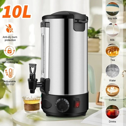 10l stainless steel tea - steel, urn