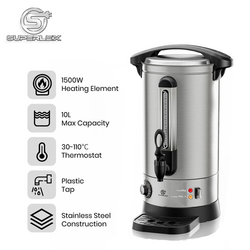 Superlex stainless steel tea - stainless,